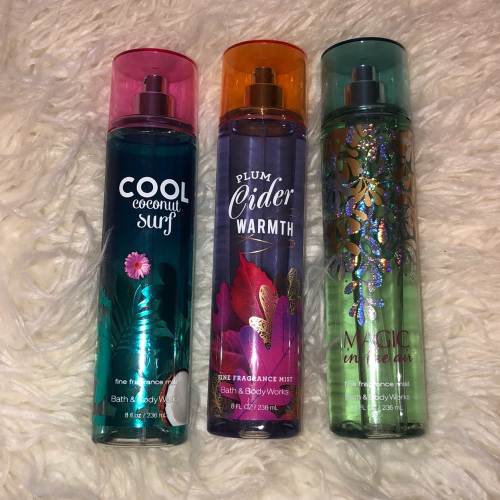 Bath and body works body spray